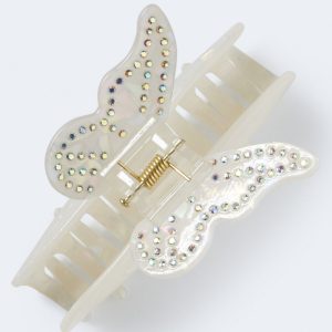 Aeropostale Strass Schmetterling Klaue Haarspange