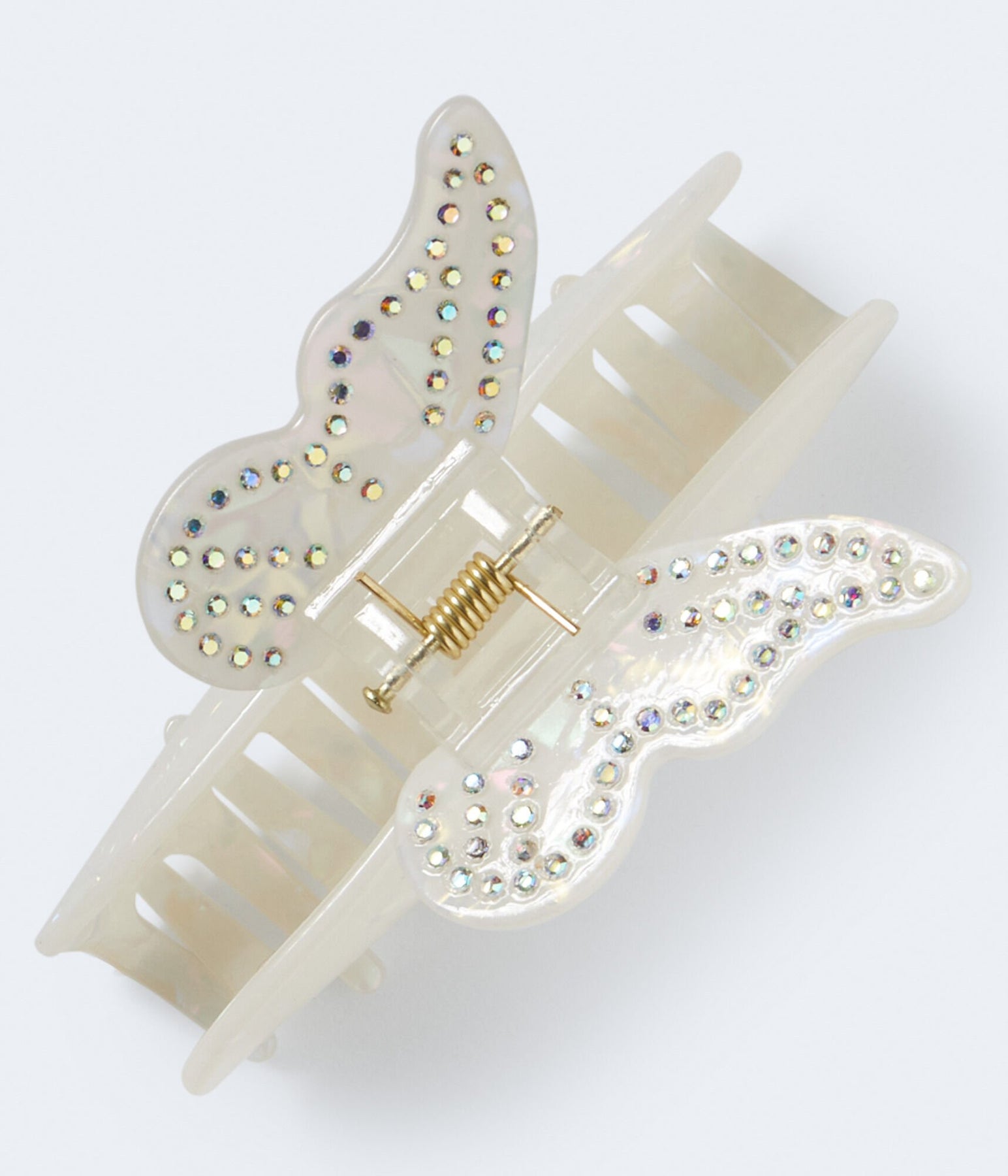 Aeropostale Strass Schmetterling Klaue Haarspange