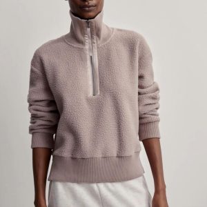 Roselle Halbfleecejacke in Sphinx