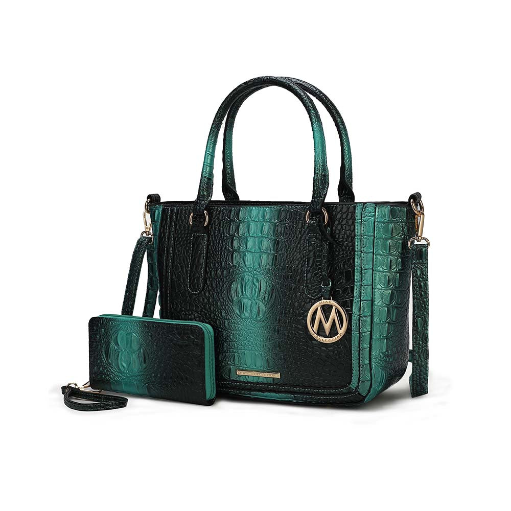 Aphelia Croc-Embossed Tragetasche Wome's Handtasche von Mia K