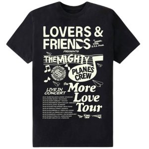 More Love T-Shirt für Herren in Schwarz 7732445347900