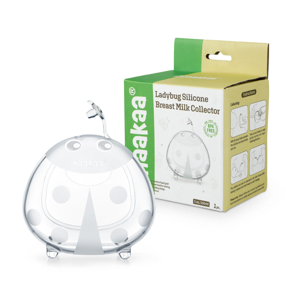 Haakaa Marienkäfer Silikon Milchsammler 5 oz/150 ml