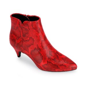 Kick Bit Stiefeletten aus Kunstleder mit Schlangenmuster