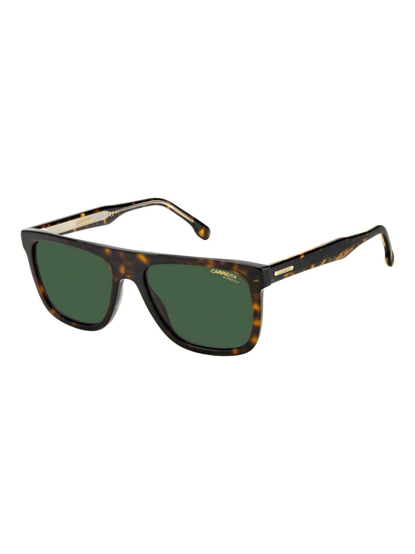 Carrera 267/S HA Unisex Braune Schildkröte Gold/Grüne 56-18-150 Sonnenbrille