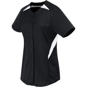 High Five Jugend Galaxy Full Knopf Softball Jersey