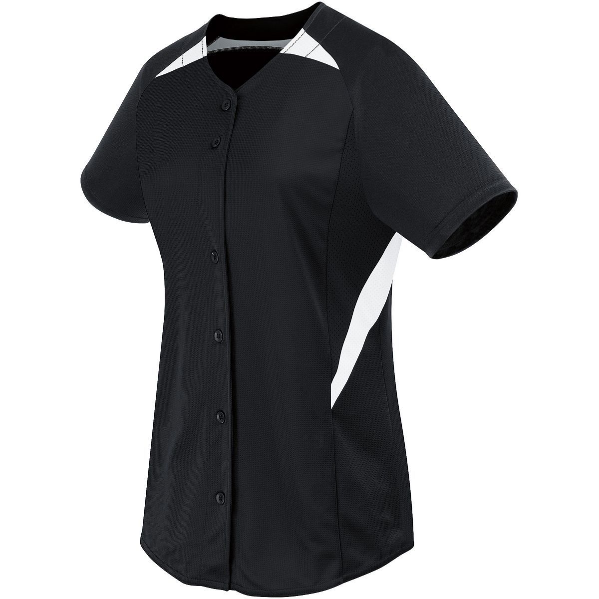 High Five Jugend Galaxy Full Knopf Softball Jersey