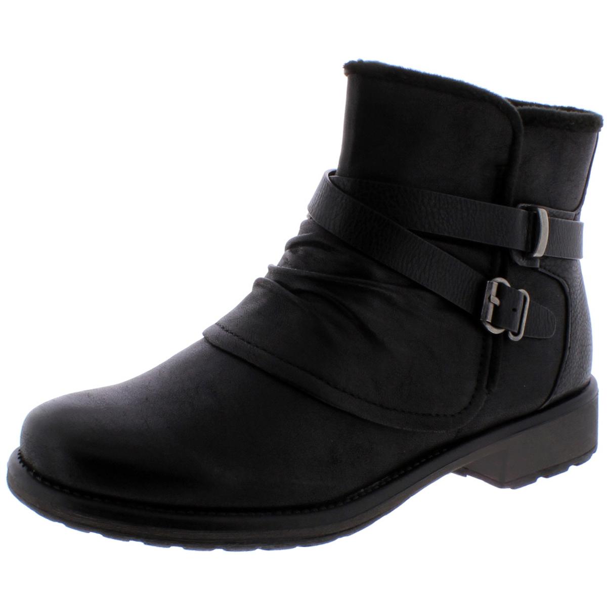 Selyna gefütterte Stiefeletten aus Kunstleder