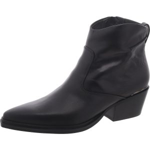 Blake-Reißverschluss-Lederstiefeletten