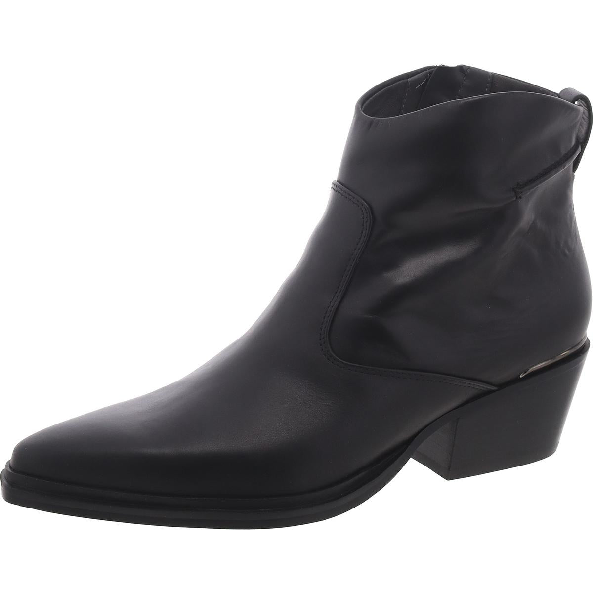 Blake Leder Stiefeletten mit Reißverschluss