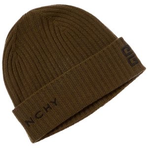 Givenchy Beanie aus gerippter 4G-Woll- und Kaschmirmischung