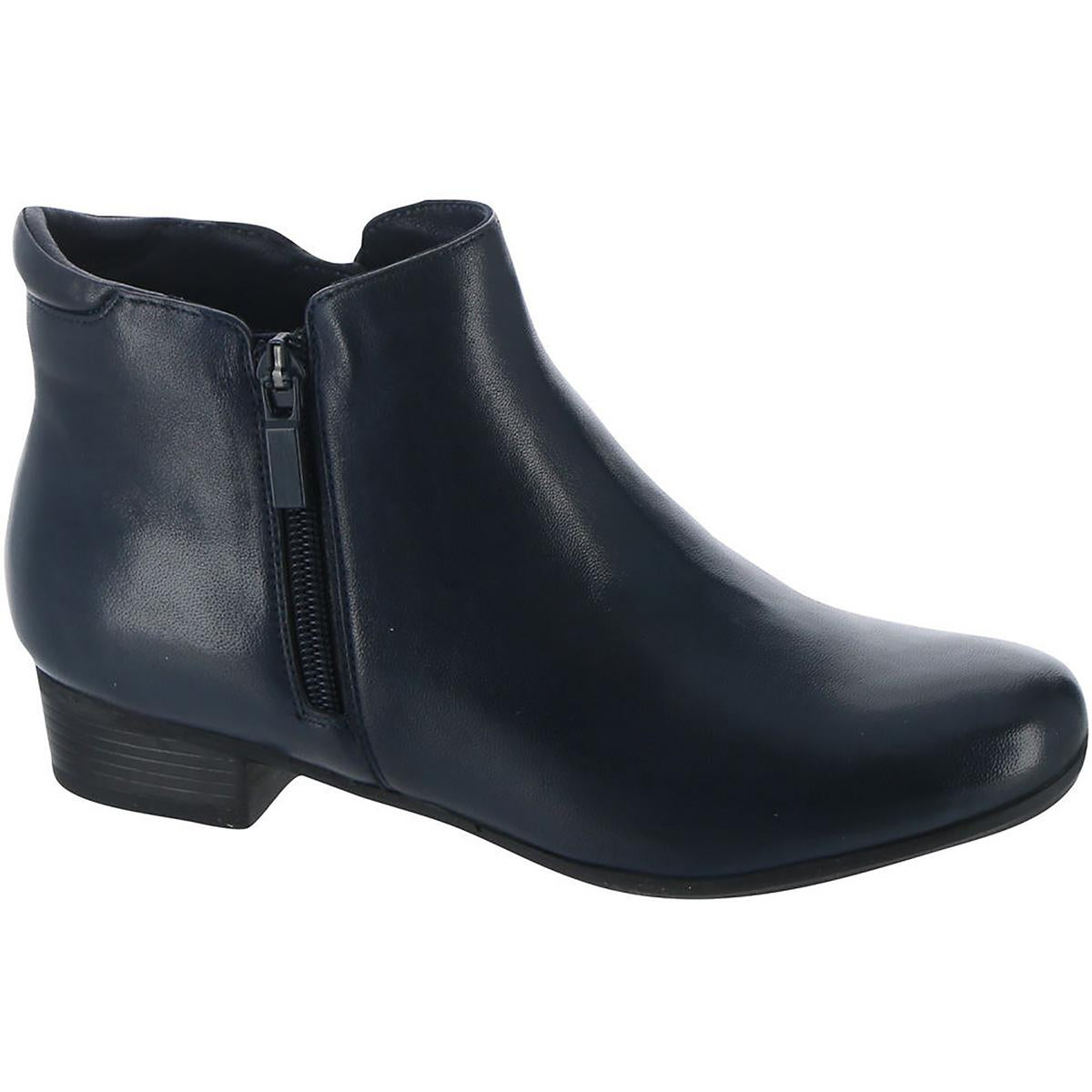 Große Stiefeletten aus Leder