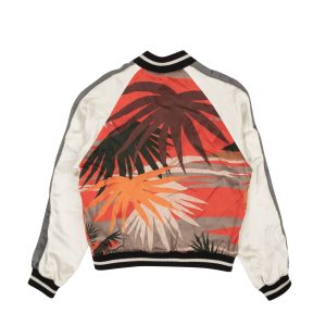 Rote Hawaii-Souvenirjacke