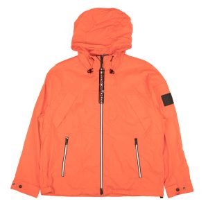 Orangefarbene Stereos-Anorakjacke für Herren