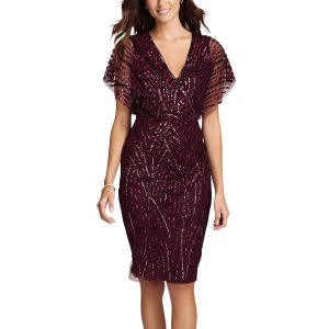 Plus Midikleid mit Perlen