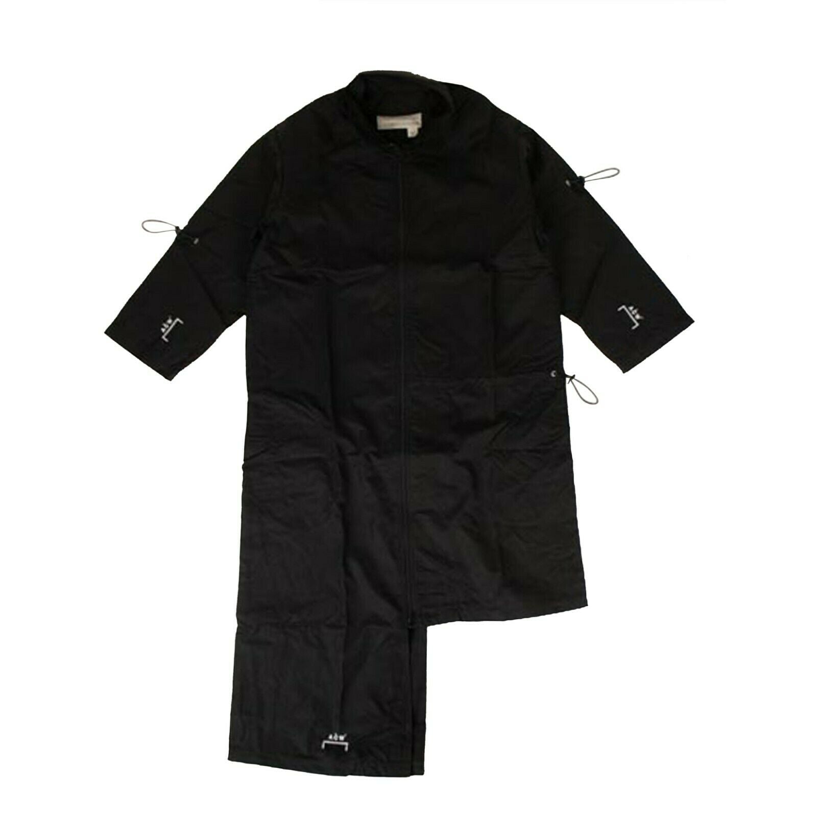 A-COLD-WALL* asymmetrisch Kordelzug Jacke für Herren – Schwarz