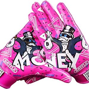 Battle Money Man 2.0 Jugend Receiver Fußballhandschuhe