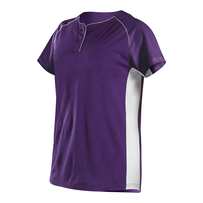 Alleson Jugend Fastpitch 2 Knopf Jersey