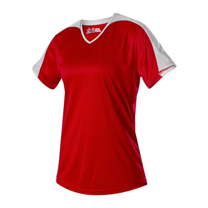Alleson Jugend V Hals Fastpitch Baseball Jersey