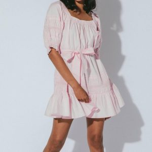 Lily Minikleid in Altrosa