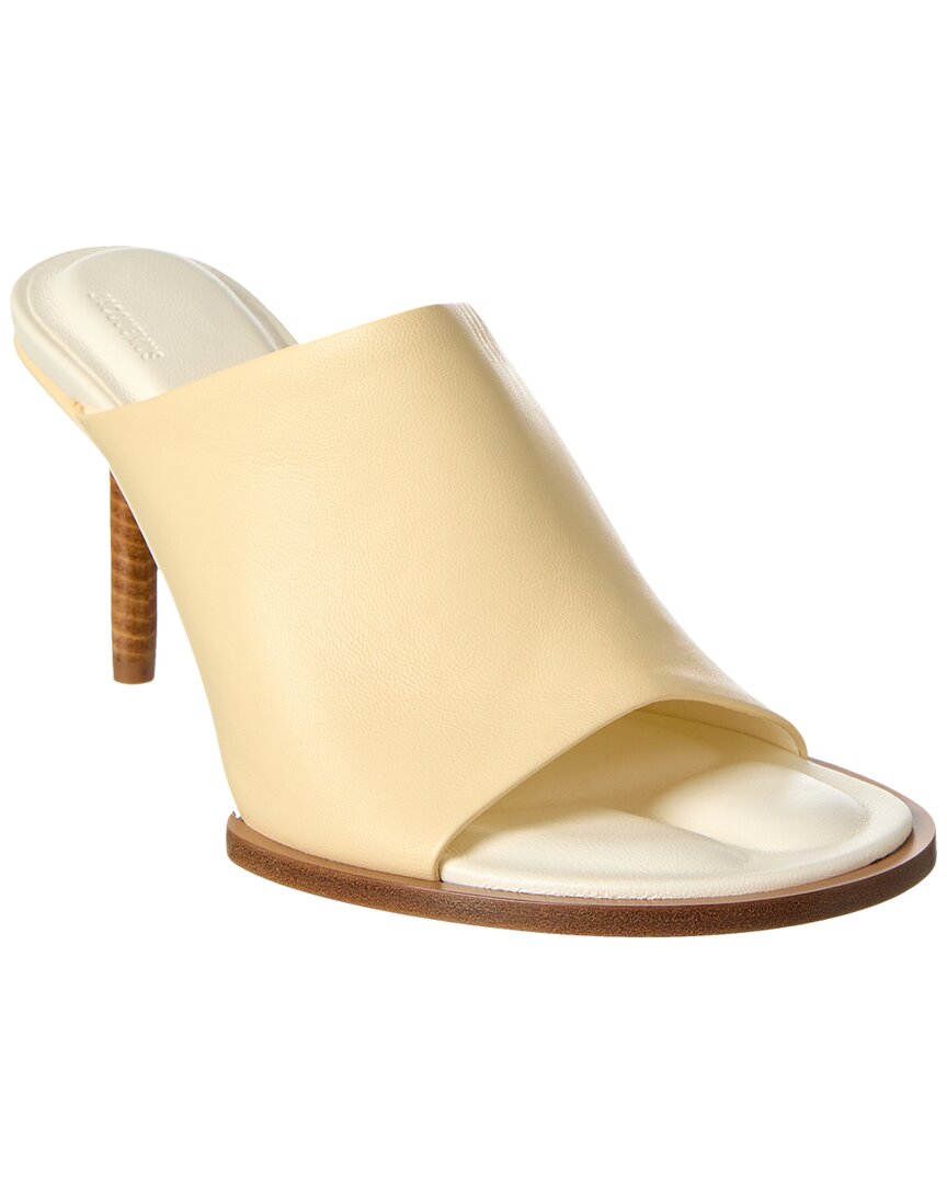 Jacquemus Les Mules Rond Carre Leder Mule