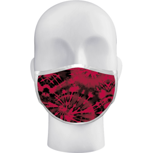 Alleson Batikmuster Erwachsene 3-lagige sublimierte Maske