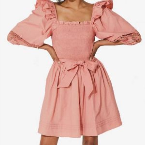 Cassia Minikleid in Rosa