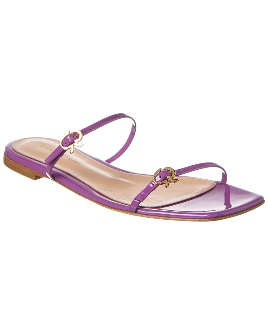 Gianvito Rossi Ribbon Cruise Lacksandale