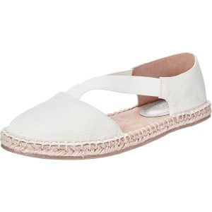 Wie Elastic Glitzer Metallic Espadrilles