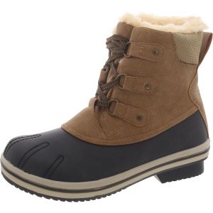 Ginnie Winter- und Schneestiefel aus Kunstleder mit Kunstpelzfutter
