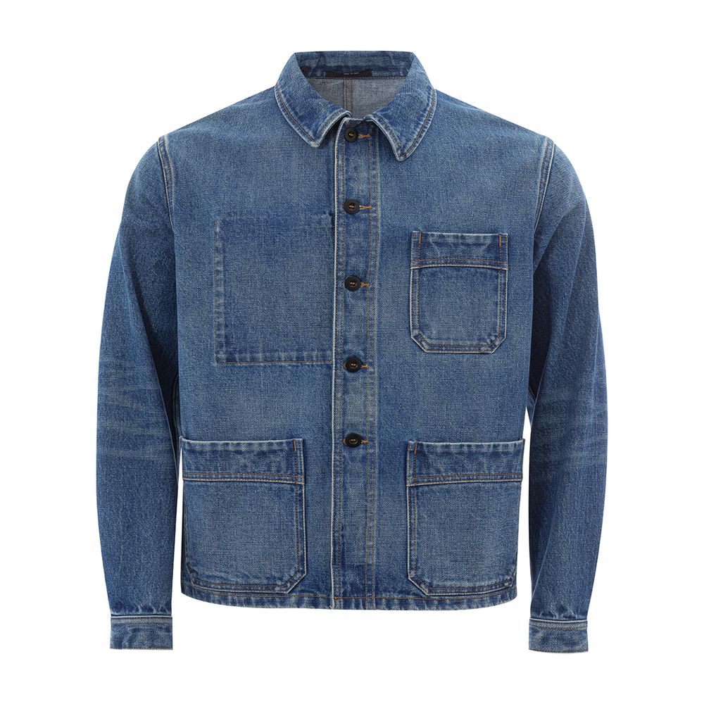Tom Ford Erhöhte blaue Jacke in Herren Finesse