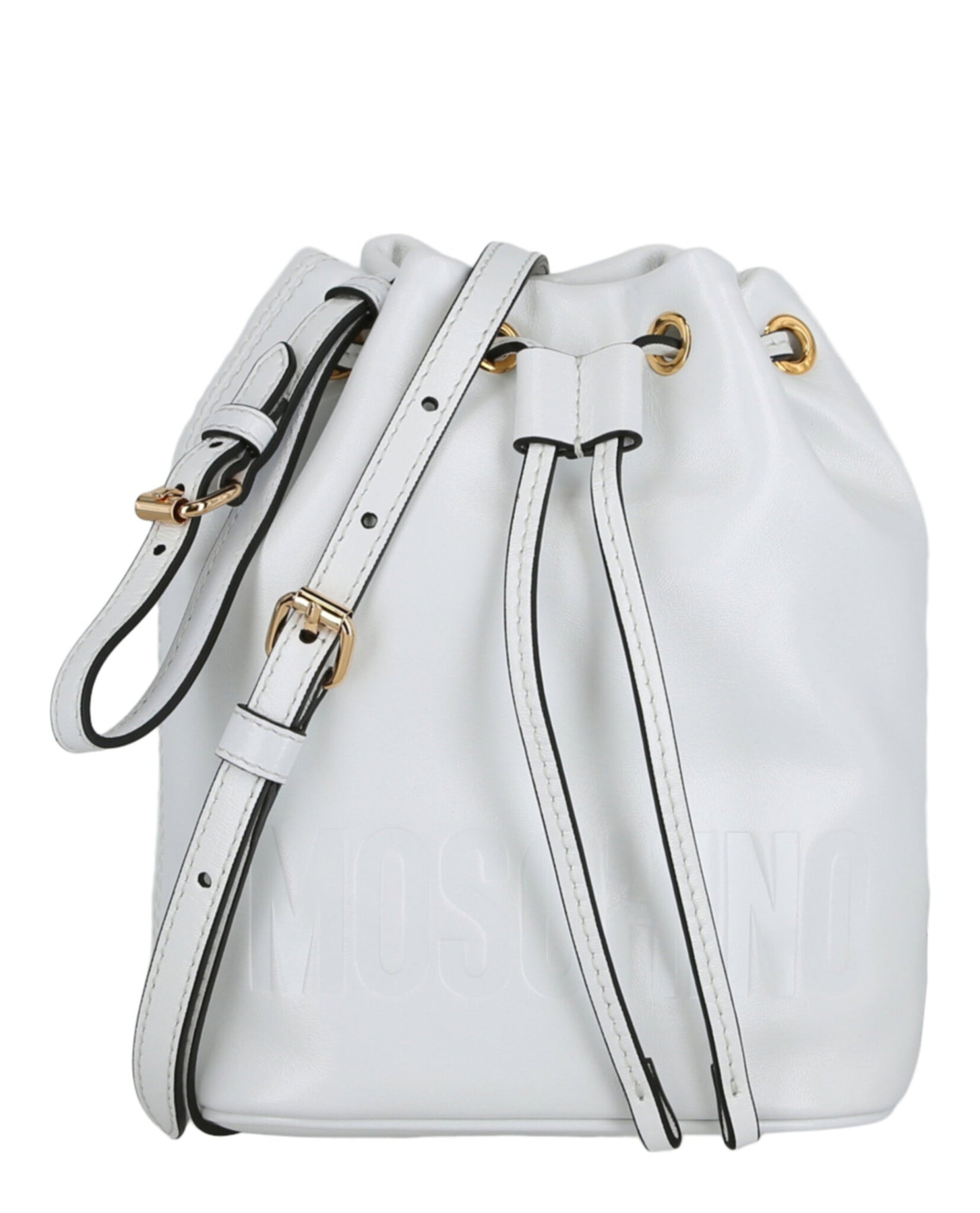 Schriftzug Logo Bucket Tasche
