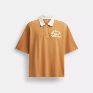 Coach Outlet Park Society Rugby-Shirt aus Bio-Baumwolle