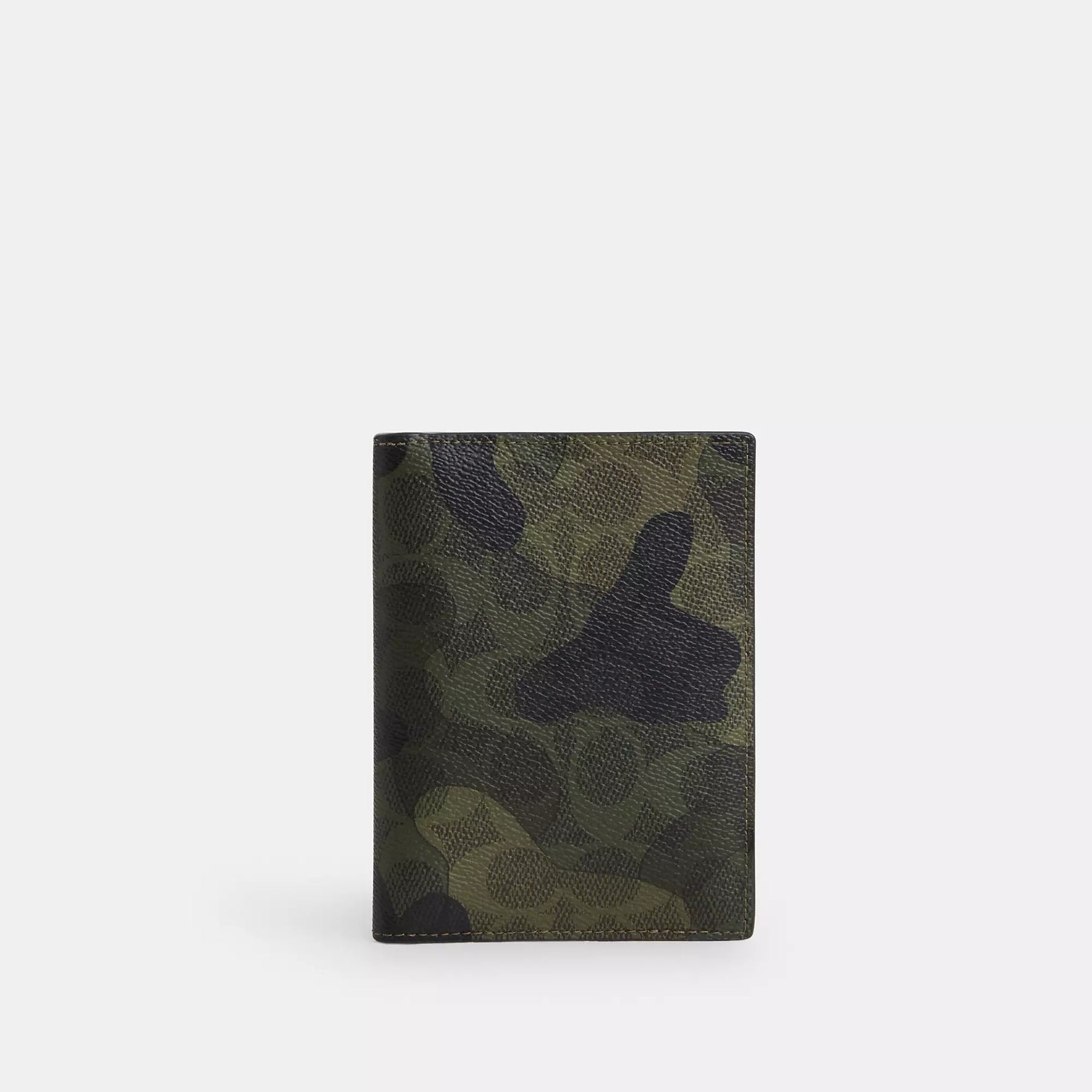 Coach Outlet Passport Kartenetui In Unterschrift Camo Drucken