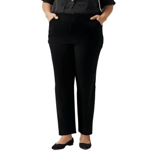 Plus-Taschenhose mit geradem Bein