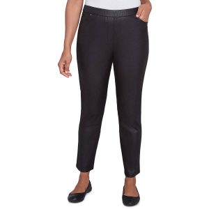 Petites Rue Rivoli beschichtete Hose mit geradem Bein