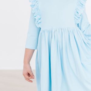 Bluebird 3/4 Rüschen-Twirl-Kleid