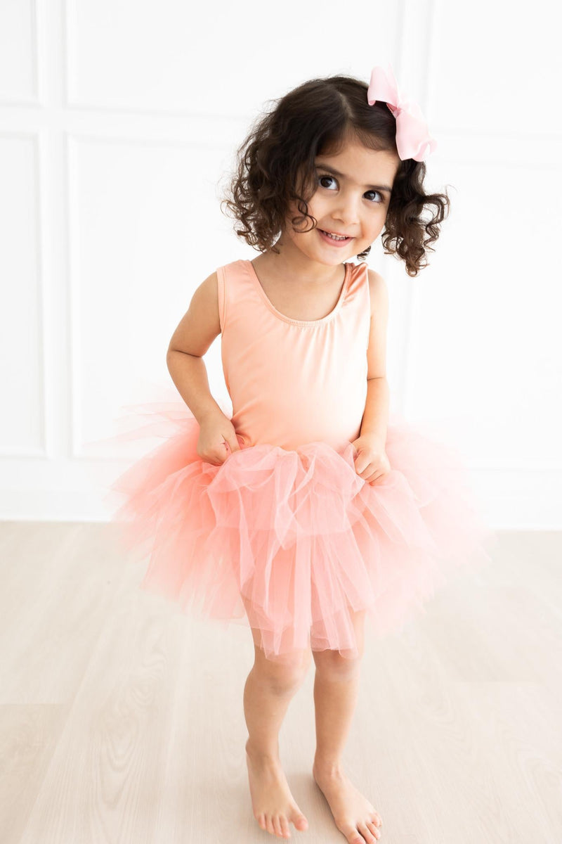 Helle Pfirsich Top Tutu Trikot
