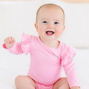 L/S-Flatter-Body in Bubblegum-Pink