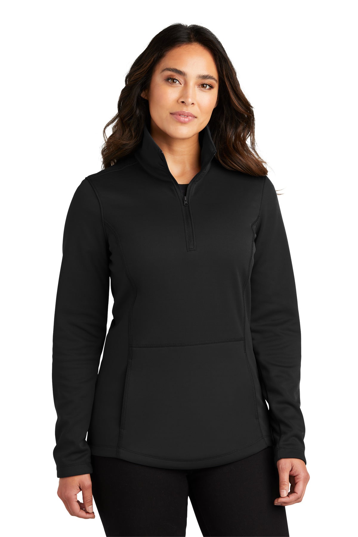 Port Authority Damen Glattes Fleece 1/4-Zip