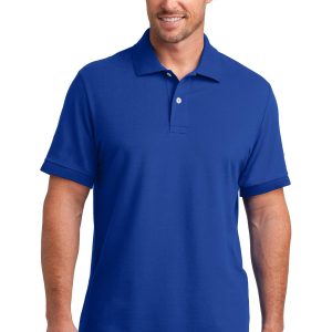 District Made Herren-Poloshirt aus Stretch-Piqué. DM325