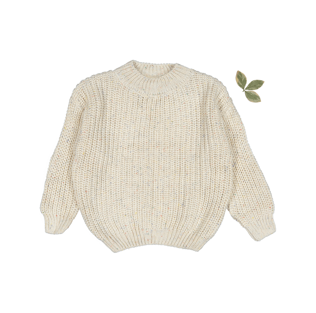 Der grob Strickpullover – Confetti