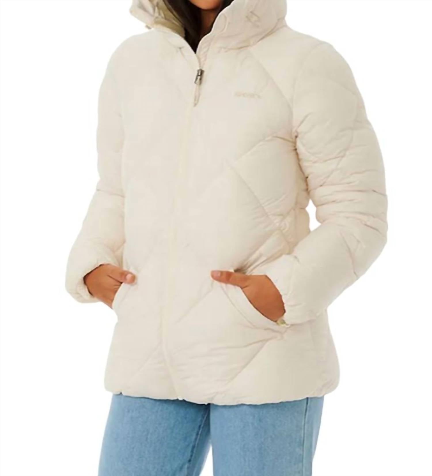 Shorebreak Puffer Jacke In Schwarz