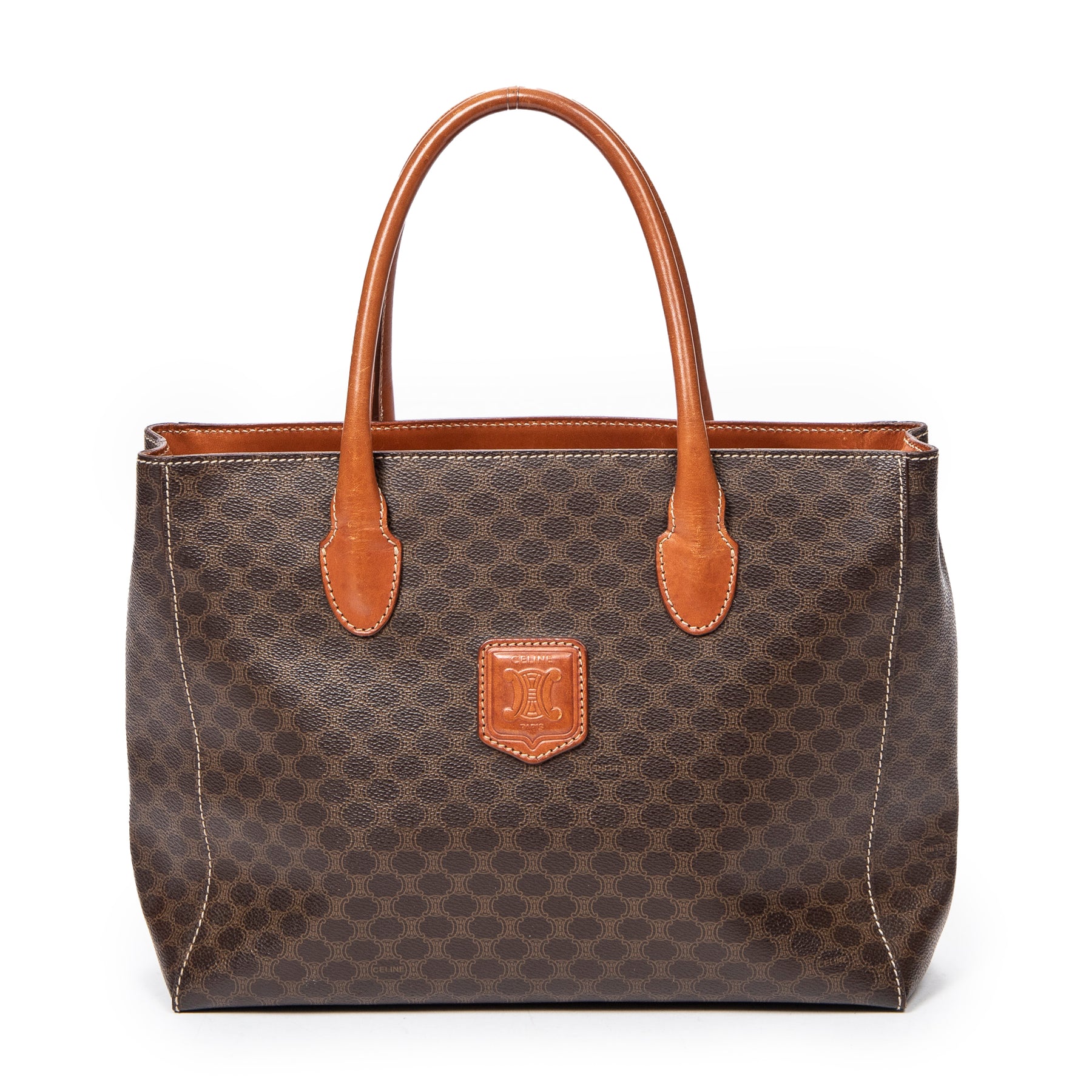 Vintage offene Handtasche