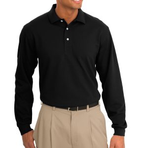 Port Authority Tall Rapid Dry Langarm-Polo. TLK455LS