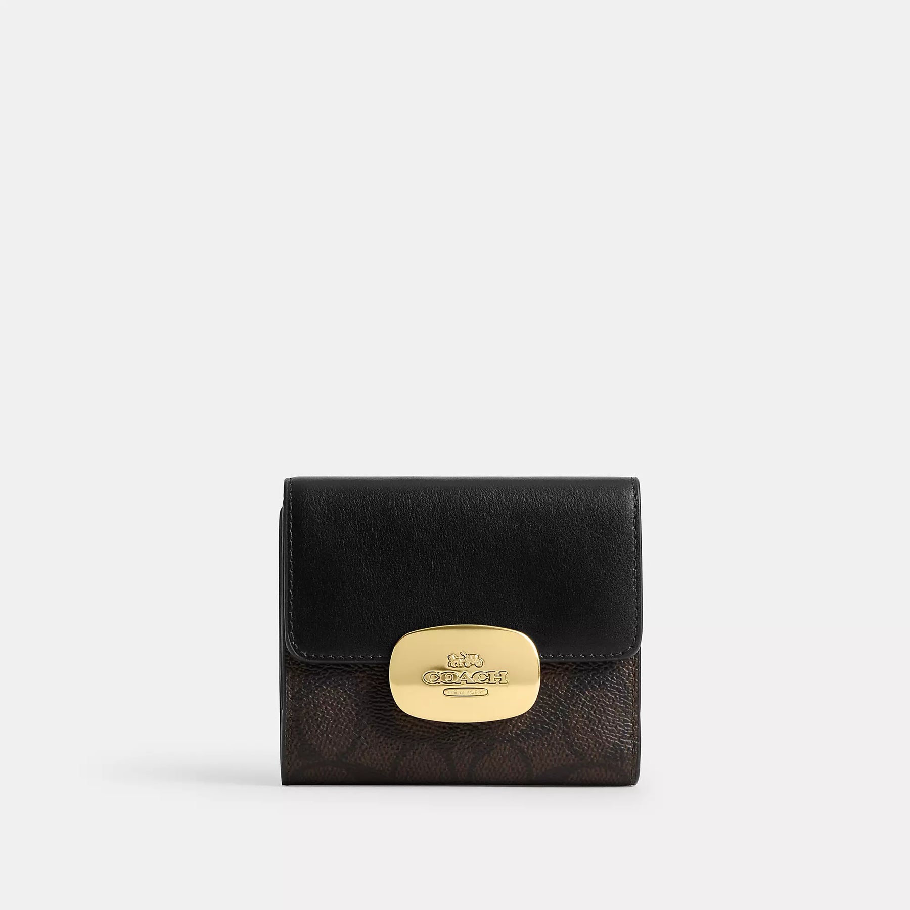 Coach Outlet Eliza Kleine Brieftasche aus Signature Canvas