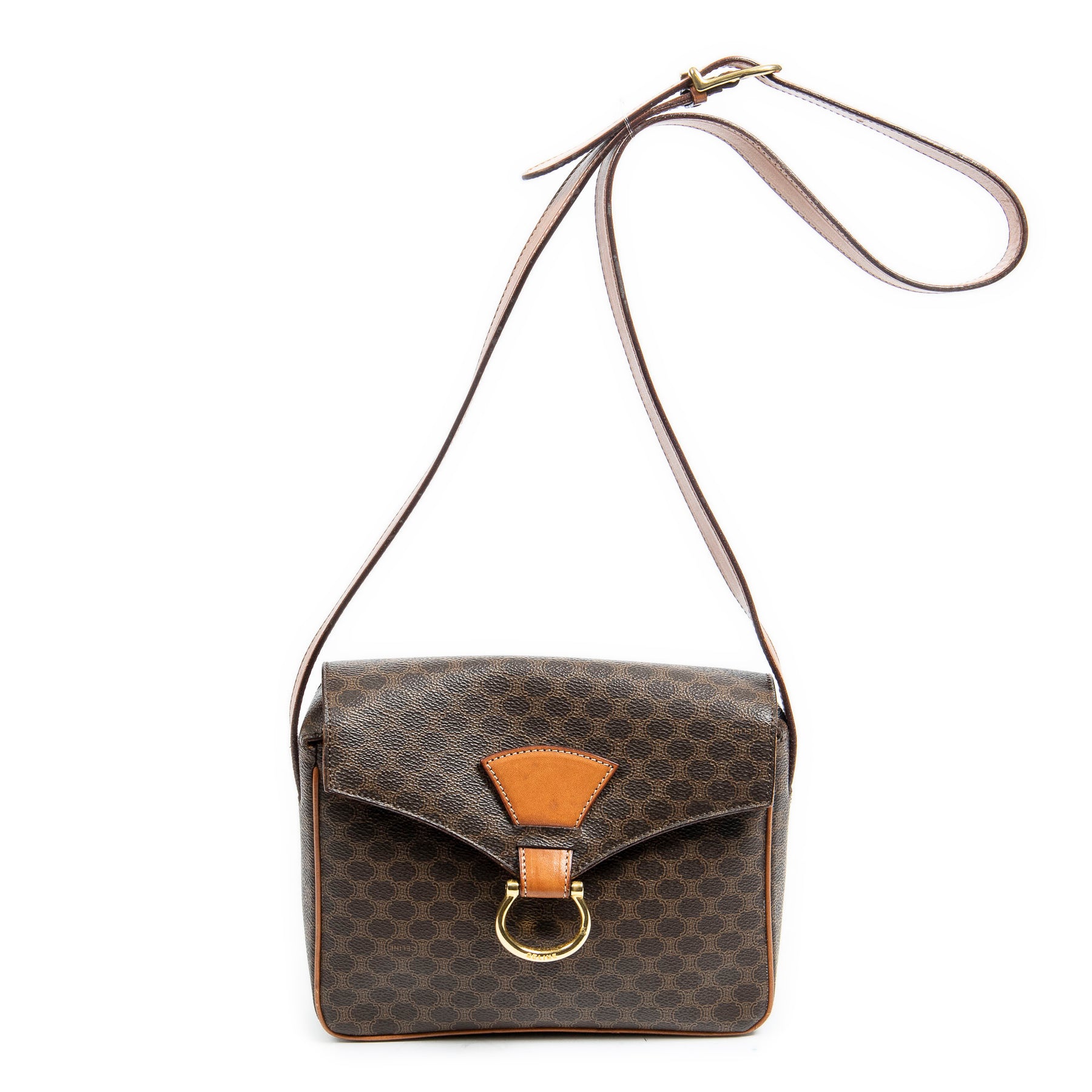 Quadratisch Flap Umhängetasche