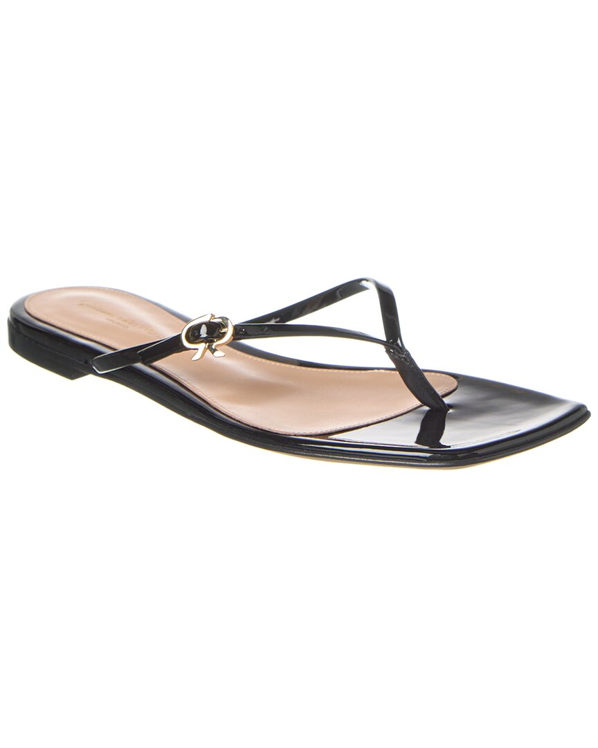 Gianvito Rossi Jaipur Patent Sandale