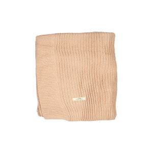 Die grob Strickdecke – Altrosa