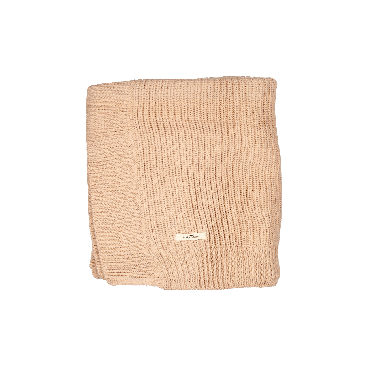 Die grob Strickdecke – Altrosa