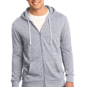 District – Core Fleece Full-Zip Hoodie DT190 für junge Herren
